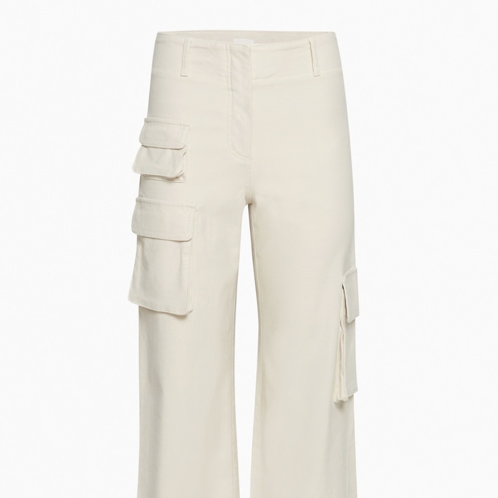 Aritzia Wilfred Free Wide Leg Cargo Pants